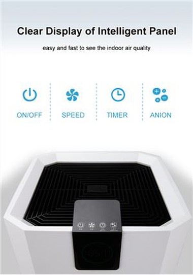 Põranda alalise õhu puhastaja HEPA Filter