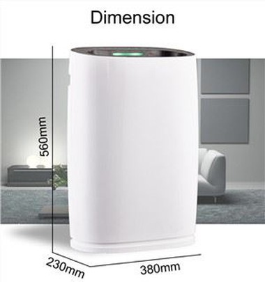 Kodukasutus HEPA CARBON õhupuhasti