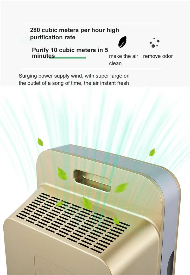 BK-02 Standing Home Air Purifier For Purify