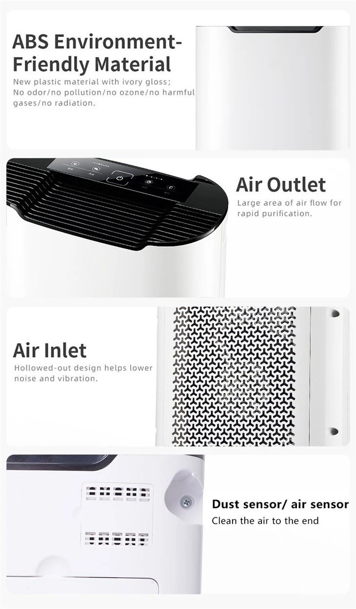 BKJ-215 Home Smart Air Purifier With Dust Sensor