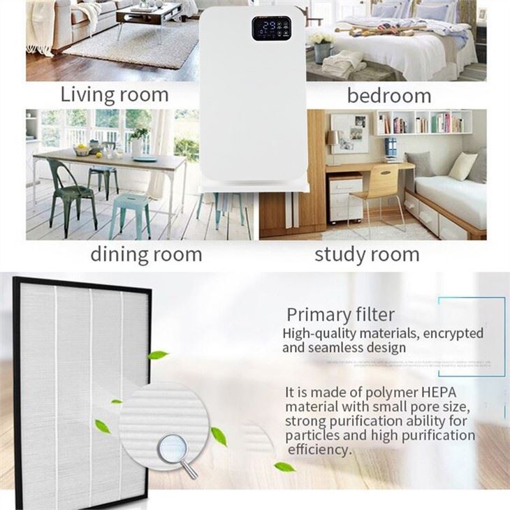 BK-05 Home Air Purifier Touch Screen Operation Panel