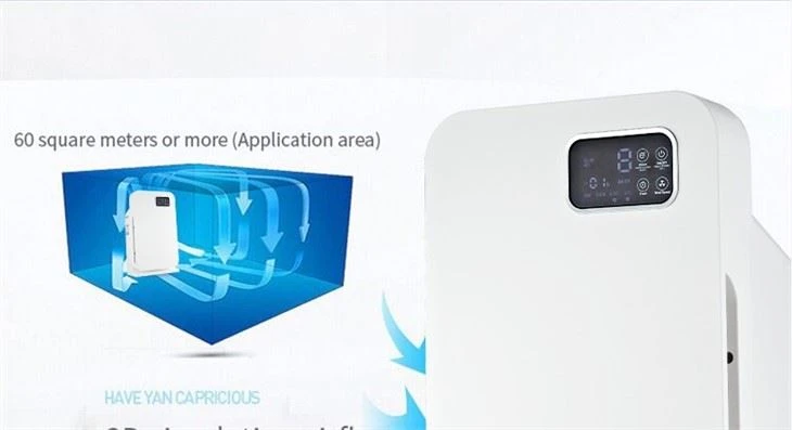 BK-05 Home Air Purifier Touch Screen Operation Panel