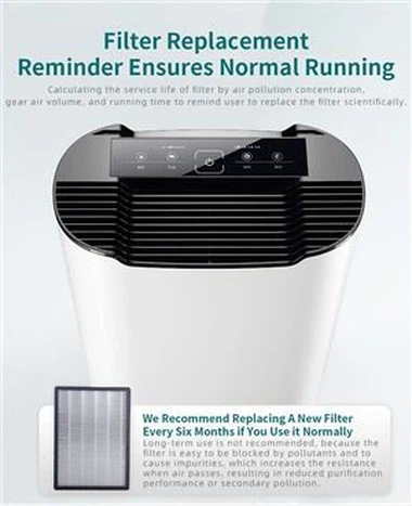 BKJ-215 Wifi Control CE ROHS õhupuhasti