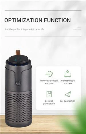 Väike auto õhupuhasti kaasaskantav HEPA filter